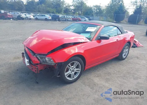 2013 Ford Mustang V6 из США, поврежденный, VIN 1ZVBP8EM5D5234204